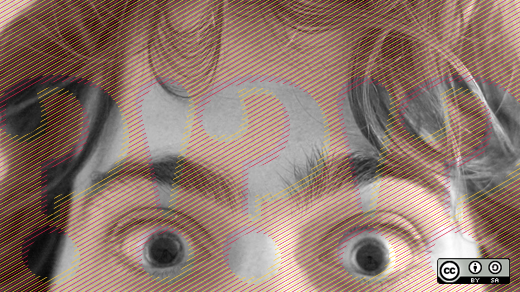 A person who looks surprised A person who looks surprised